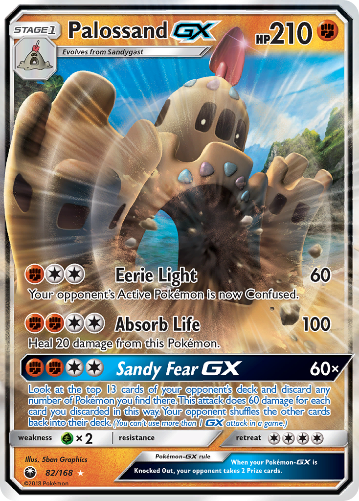 Palossand GX (82/168) [Sun & Moon: Celestial Storm] | Exor Games Dartmouth