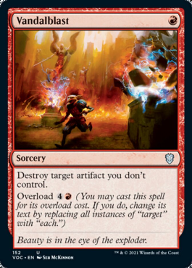 Vandalblast [Innistrad: Crimson Vow Commander] | Exor Games Dartmouth