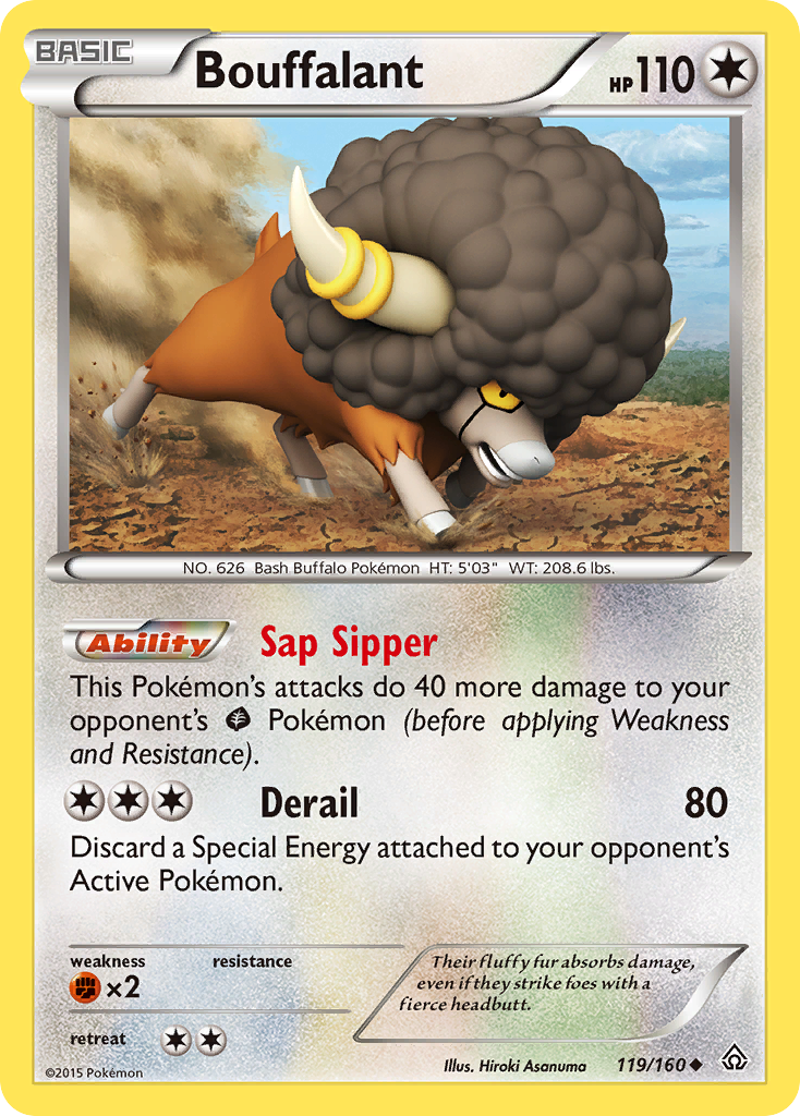 Bouffalant (119/160) [XY: Primal Clash] | Exor Games Dartmouth