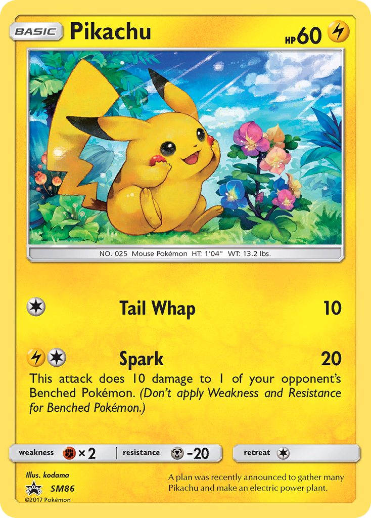 Pikachu (SM86) [Sun & Moon: Black Star Promos] | Exor Games Dartmouth