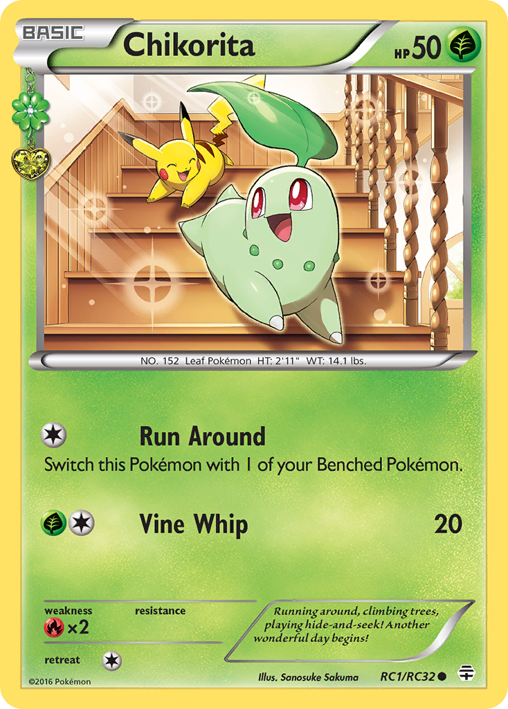 Chikorita (RC1/RC32) [XY: Generations] | Exor Games Dartmouth