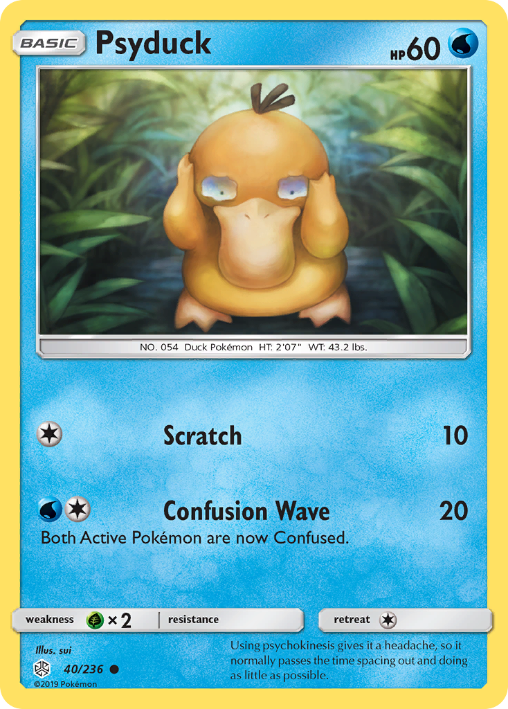 Psyduck (40/236) [Sun & Moon: Cosmic Eclipse] | Exor Games Dartmouth