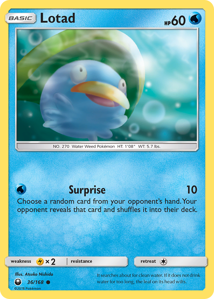 Lotad (36/168) [Sun & Moon: Celestial Storm] | Exor Games Dartmouth