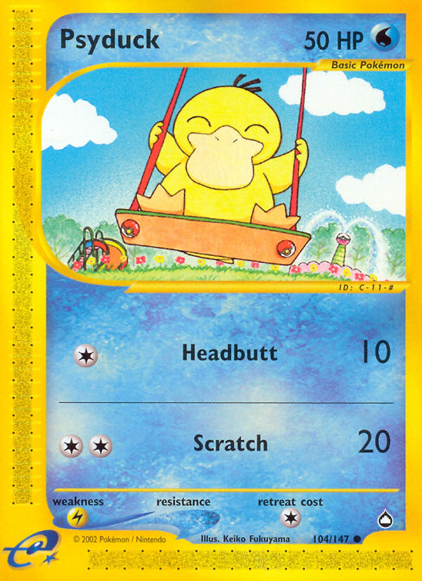 Psyduck (104/147) [Aquapolis] | Exor Games Dartmouth