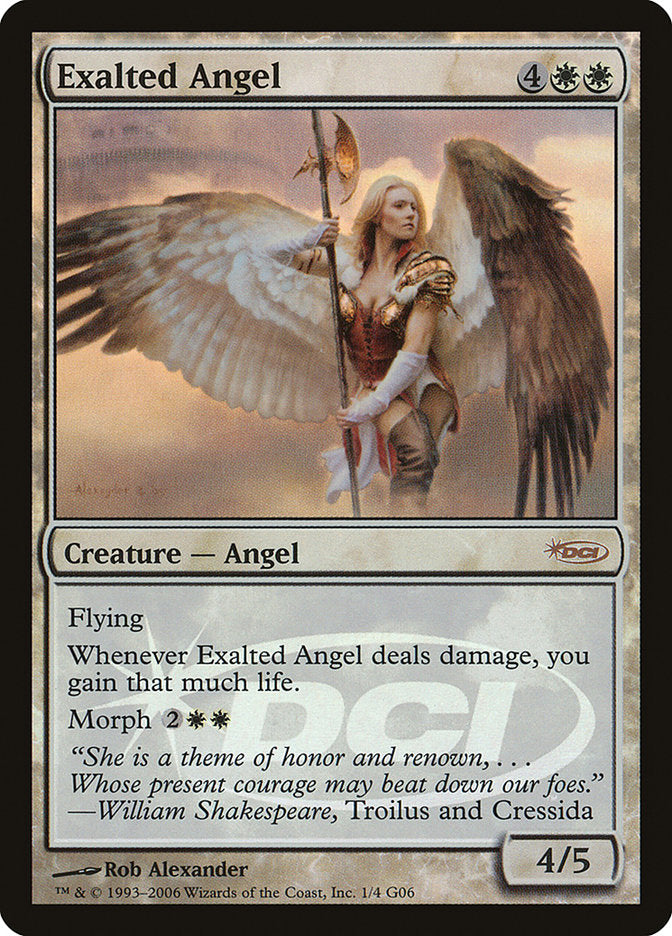 Exalted Angel [Judge Gift Cards 2006] | Exor Games Dartmouth
