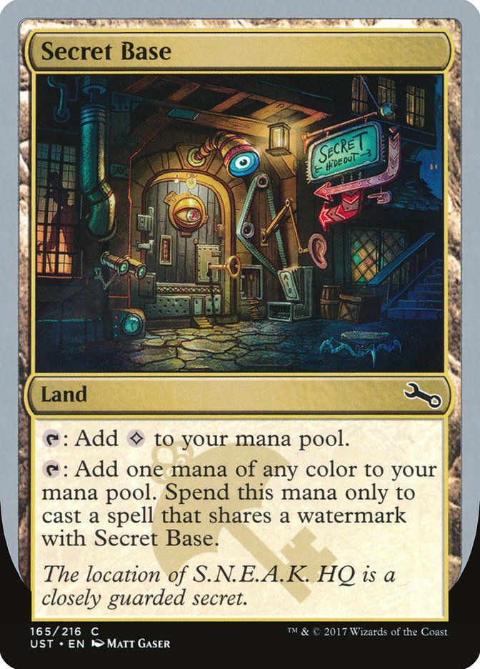 Secret Base (Artist: Matt Gaser) [Unstable] | Exor Games Dartmouth