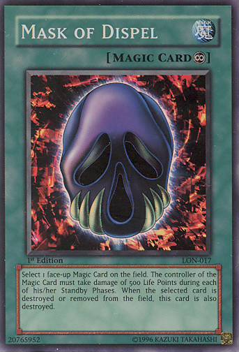 Mask of Dispel [LON-017] Super Rare | Exor Games Dartmouth