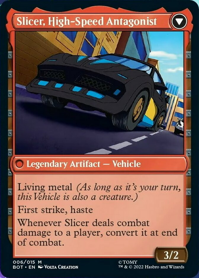 Slicer, Hired Muscle // Slicer, High-Speed Antagonist [Universes Beyond: Transformers] | Exor Games Dartmouth