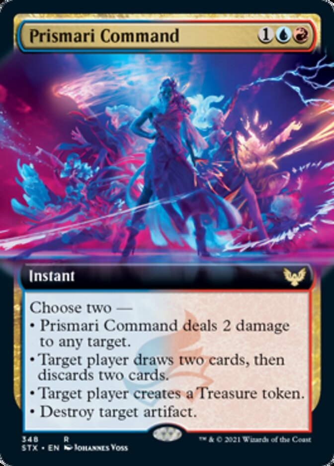 Prismari Command (Extended) [Strixhaven: School of Mages] | Exor Games Dartmouth