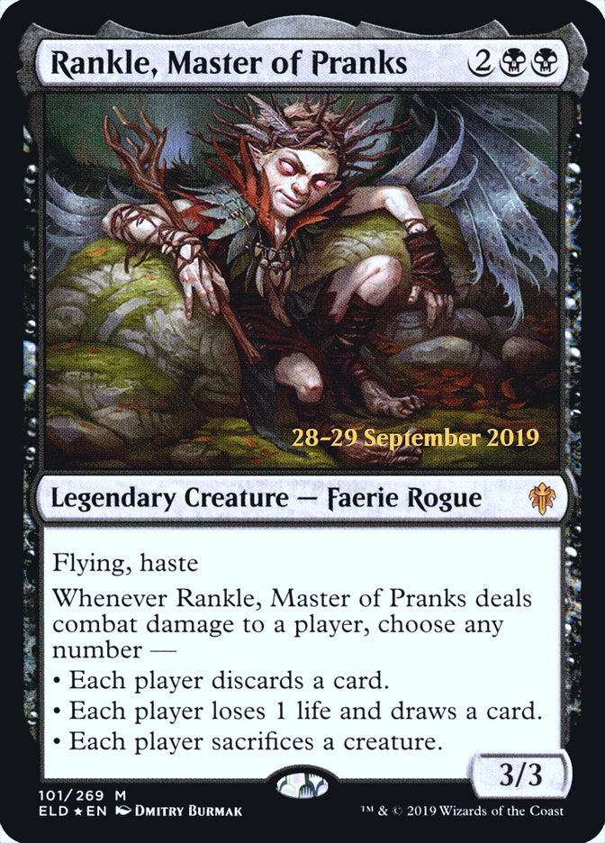 Rankle, Master of Pranks  [Throne of Eldraine Prerelease Promos] | Exor Games Dartmouth