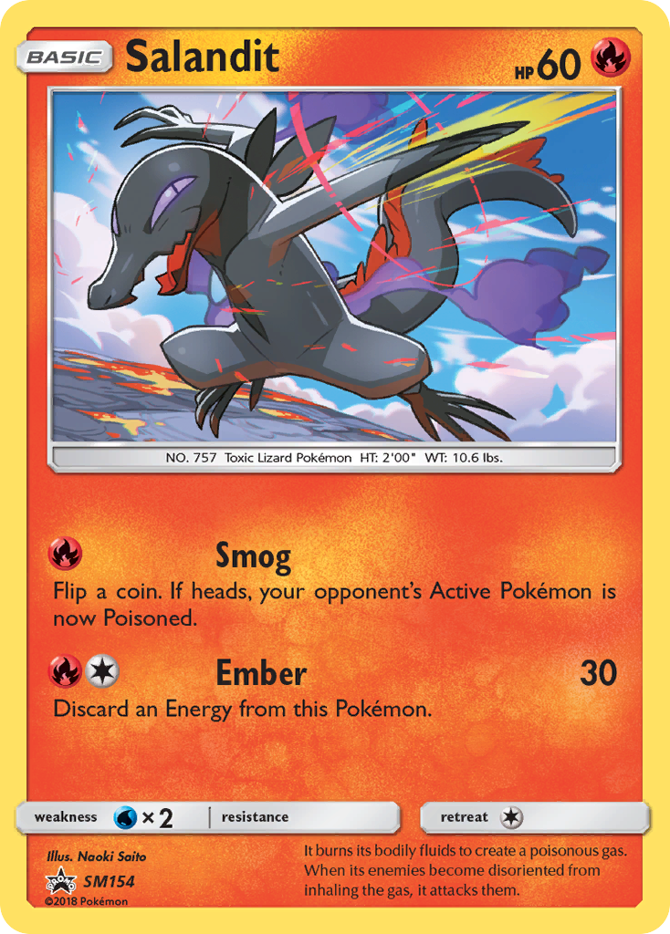 Salandit (SM154) [Sun & Moon: Black Star Promos] | Exor Games Dartmouth