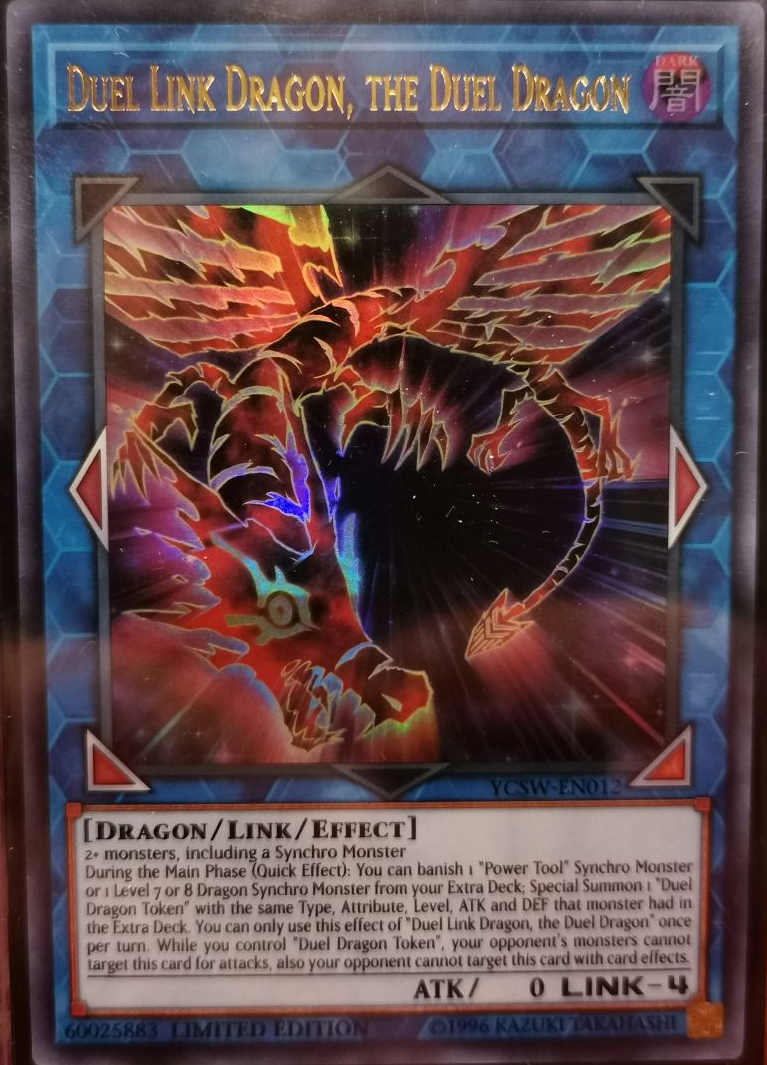 Duel Link Dragon, the Duel Dragon [YCSW-EN012] Ultra Rare | Exor Games Dartmouth