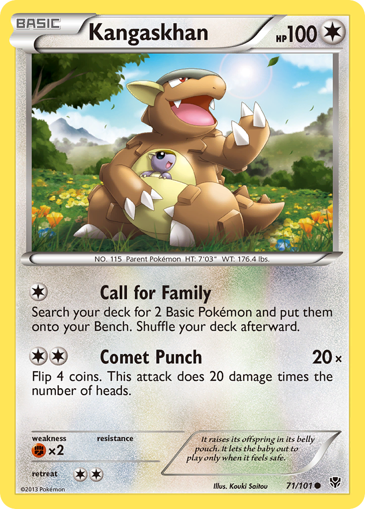 Kangaskhan (71/101) [Black & White: Plasma Blast] | Exor Games Dartmouth