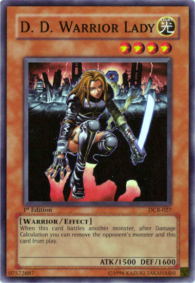 D.D. Warrior Lady [DCR-027] Super Rare | Exor Games Dartmouth