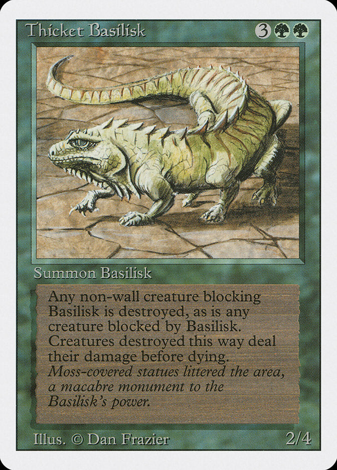 Thicket Basilisk [Revised Edition] | Exor Games Dartmouth