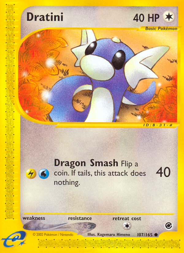 Dratini (107/165) [Expedition: Base Set] | Exor Games Dartmouth