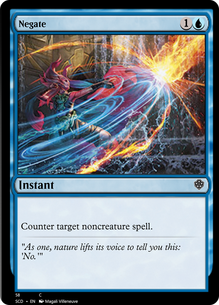 Negate [Starter Commander Decks] | Exor Games Dartmouth