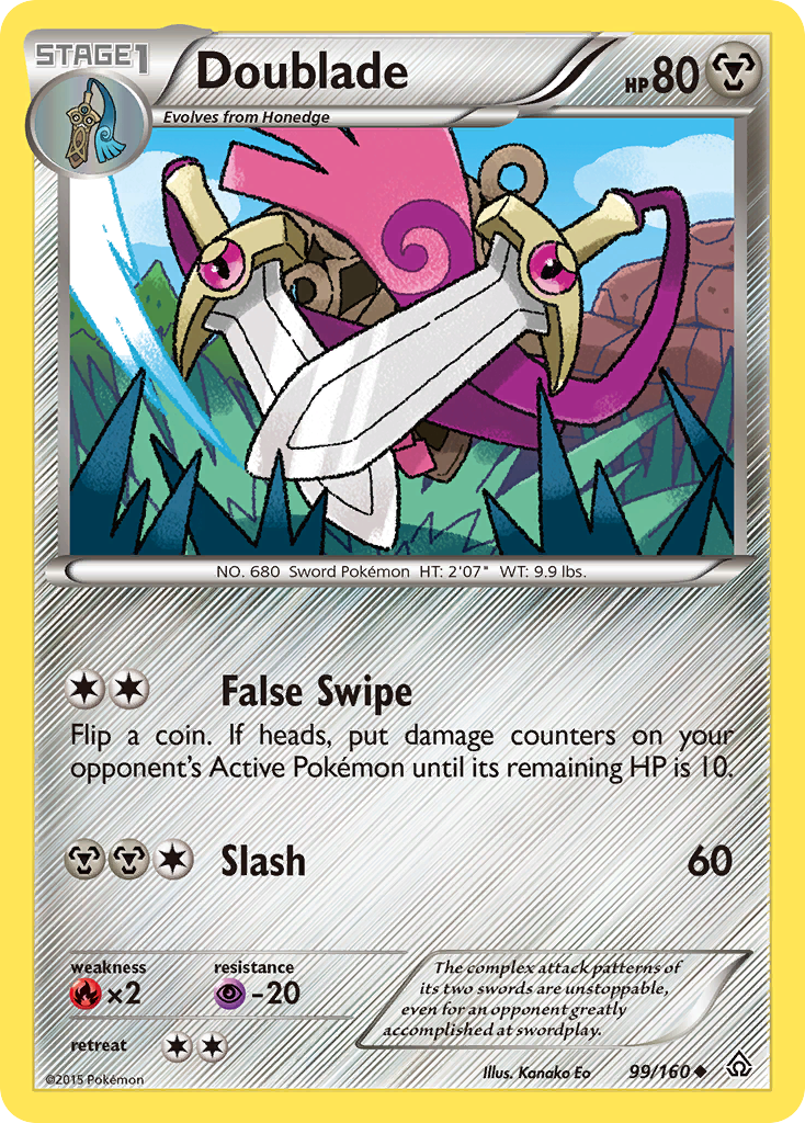 Doublade (99/160) [XY: Primal Clash] | Exor Games Dartmouth