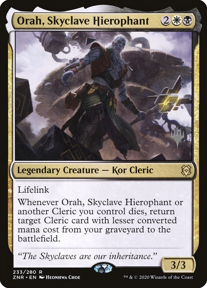 Orah, Skyclave Hierophant (Promo Pack) [Zendikar Rising Promos] | Exor Games Dartmouth