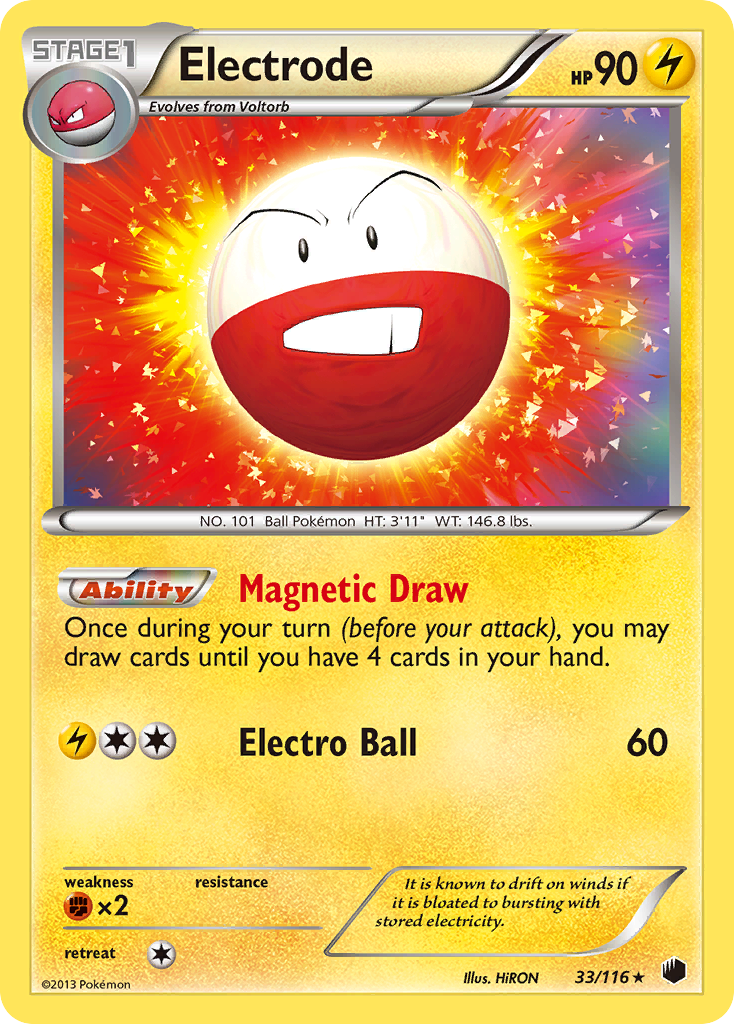 Electrode (33/116) [Black & White: Plasma Freeze] | Exor Games Dartmouth