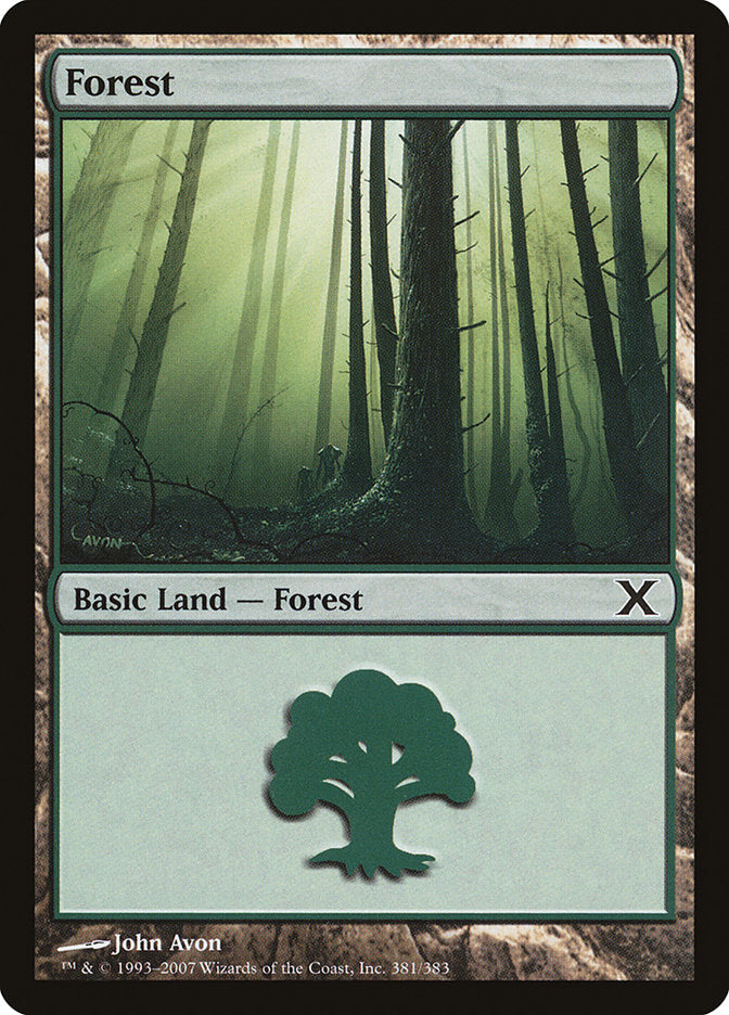 Forest (381) [Tenth Edition] | Exor Games Dartmouth