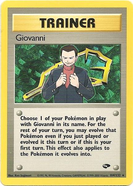 Giovanni (104/132) [Gym Challenge Unlimited] | Exor Games Dartmouth