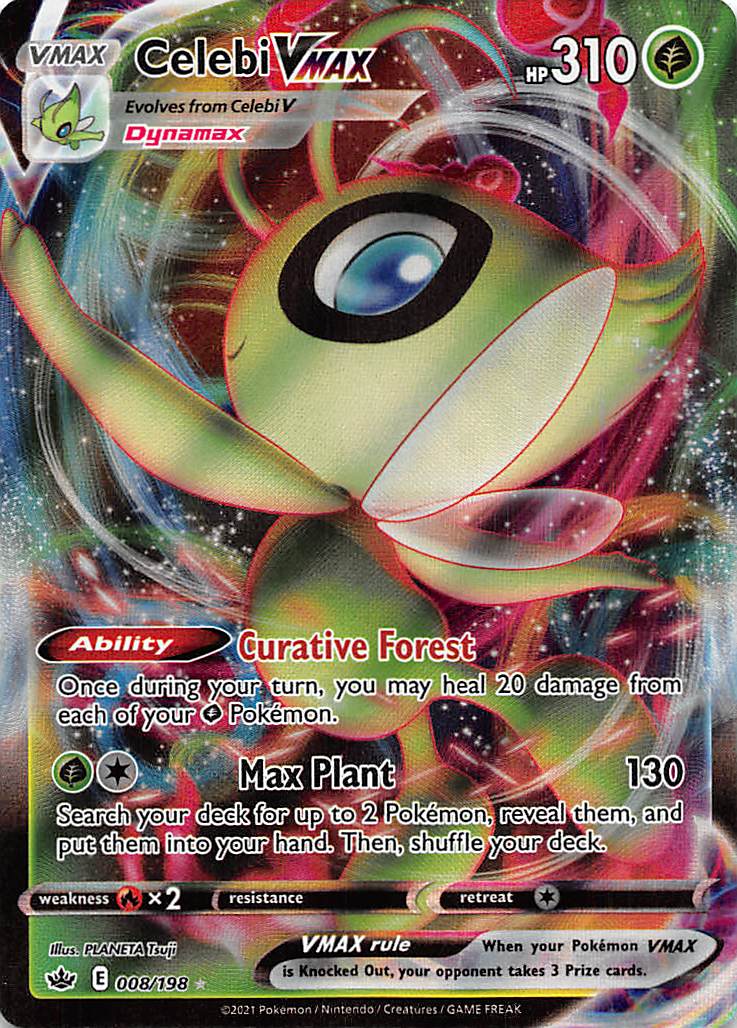 Celebi VMAX (008/198) [Sword & Shield: Chilling Reign] | Exor Games Dartmouth