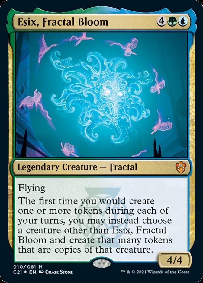 Esix, Fractal Bloom [Commander 2021] | Exor Games Dartmouth