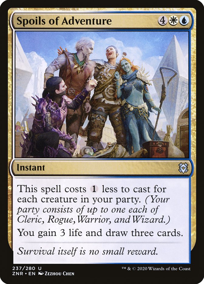 Spoils of Adventure [Zendikar Rising] | Exor Games Dartmouth