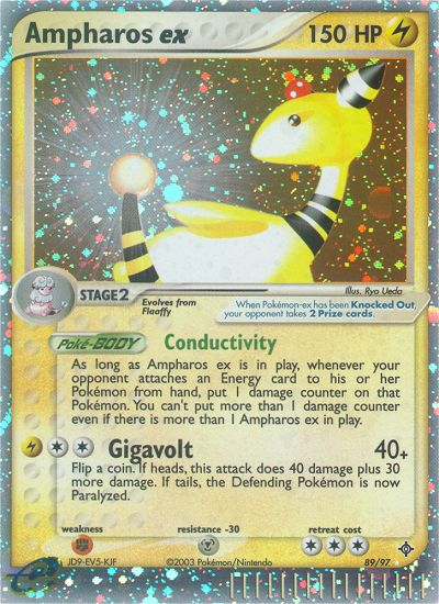 Ampharos ex (89/97) [EX: Dragon] | Exor Games Dartmouth