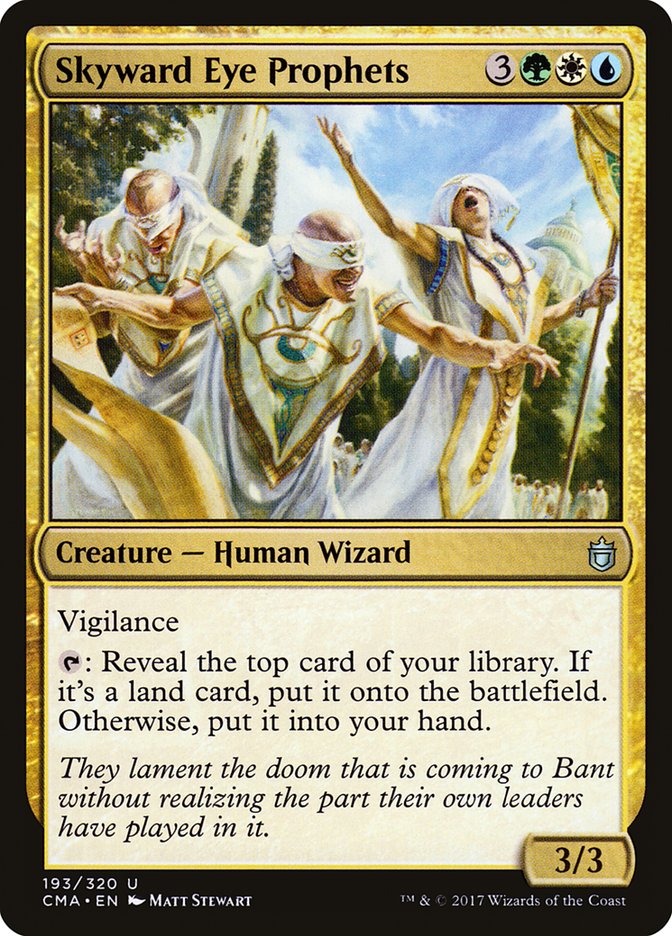 Skyward Eye Prophets [Commander Anthology] | Exor Games Dartmouth