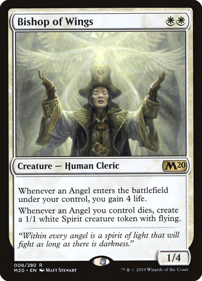 Bishop of Wings [Core Set 2020] | Exor Games Dartmouth