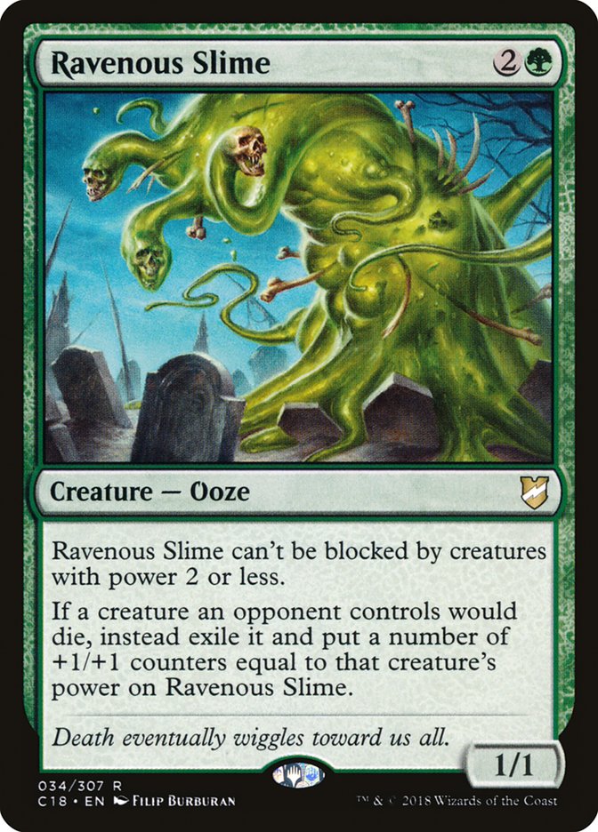 Ravenous Slime [Commander 2018] | Exor Games Dartmouth