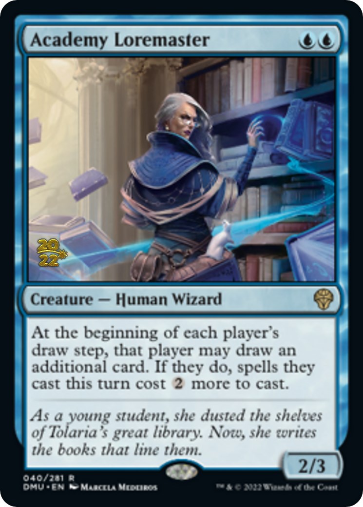 Academy Loremaster [Dominaria United Prerelease Promos] | Exor Games Dartmouth