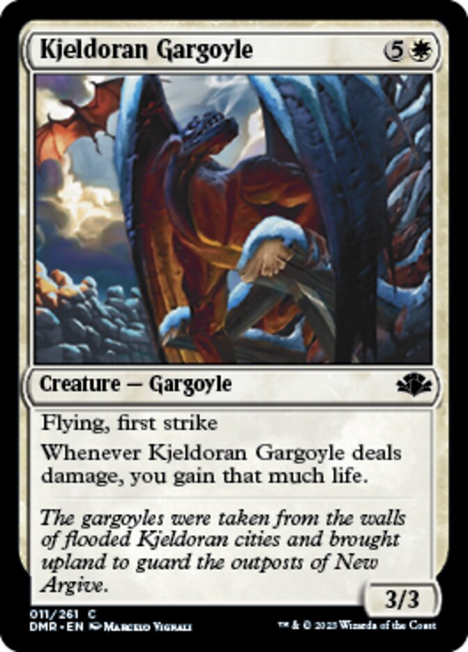 Kjeldoran Gargoyle [Dominaria Remastered] | Exor Games Dartmouth