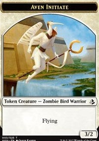 Aven Initiate // Snake Token [Amonkhet Tokens] | Exor Games Dartmouth