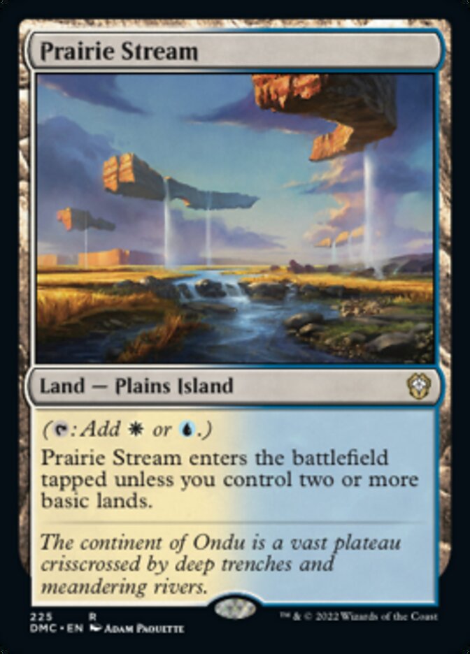 Prairie Stream [Dominaria United Commander] | Exor Games Dartmouth