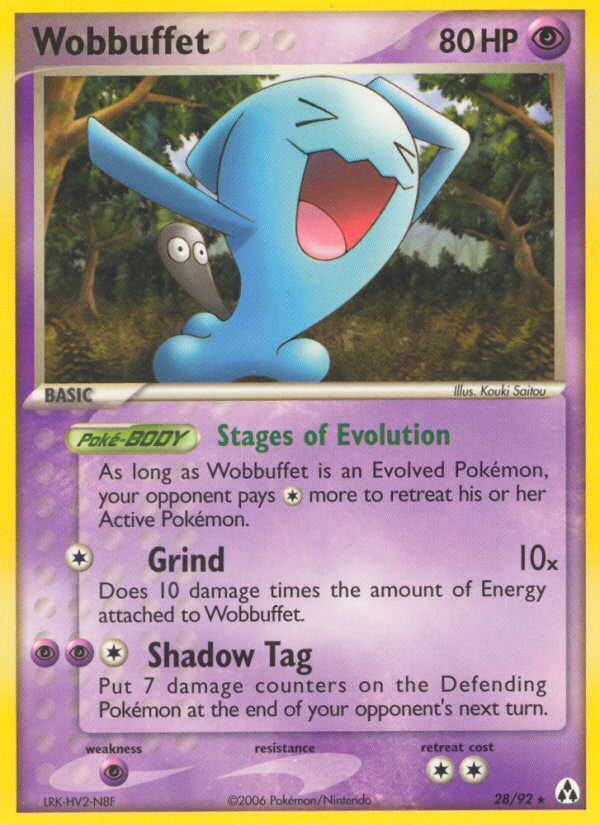 Wobbuffet (28/92) [EX: Legend Maker] | Exor Games Dartmouth