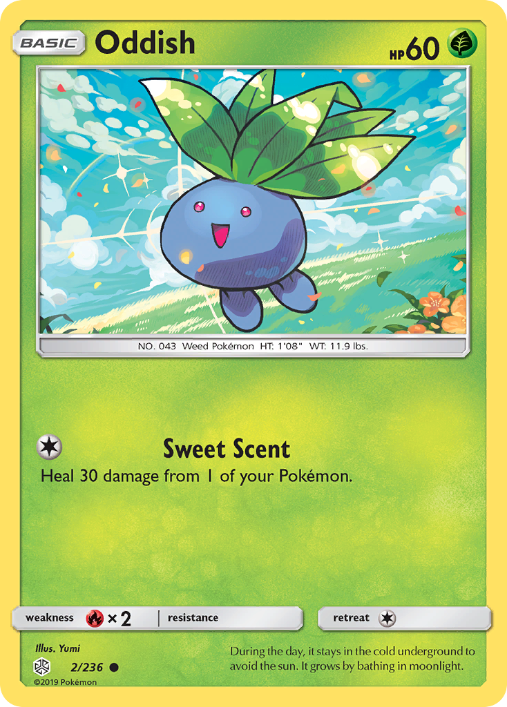 Oddish (2/236) [Sun & Moon: Cosmic Eclipse] | Exor Games Dartmouth