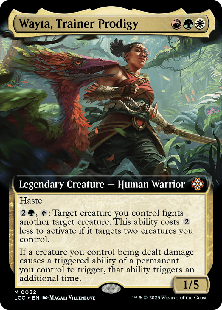 Wayta, Trainer Prodigy (Extended Art) [The Lost Caverns of Ixalan Commander] | Exor Games Dartmouth