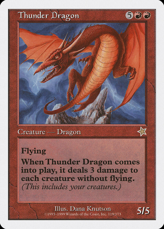 Thunder Dragon [Starter 1999] | Exor Games Dartmouth