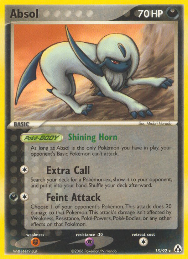 Absol (15/92) [EX: Legend Maker] | Exor Games Dartmouth