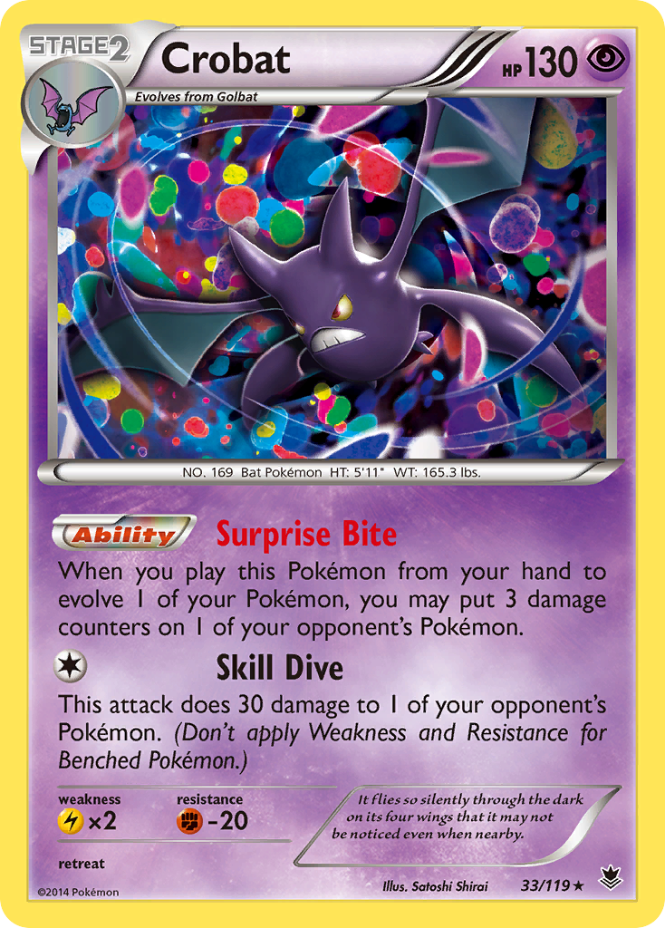 Crobat (33/119) [XY: Phantom Forces] | Exor Games Dartmouth