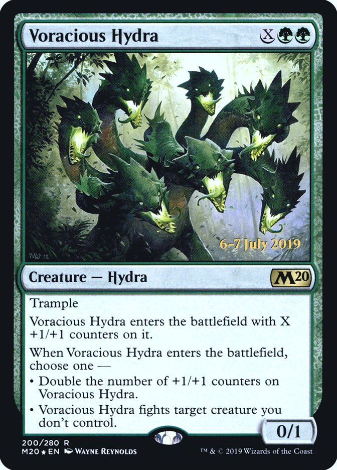 Voracious Hydra  [Core Set 2020 Prerelease Promos] | Exor Games Dartmouth
