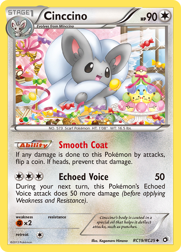 Cinccino (RC19/RC25) [Black & White: Legendary Treasures] | Exor Games Dartmouth