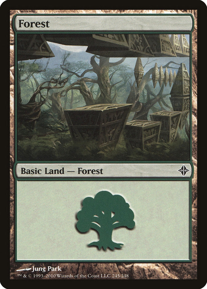 Forest (245) [Rise of the Eldrazi] | Exor Games Dartmouth