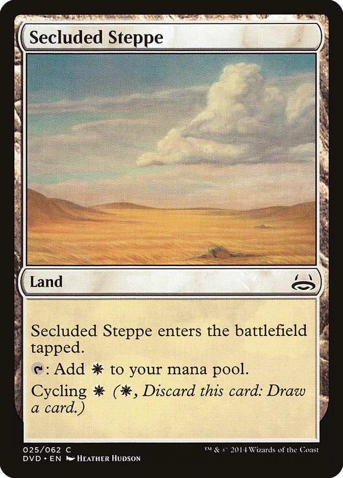 Secluded Steppe (Divine vs. Demonic) [Duel Decks Anthology] | Exor Games Dartmouth