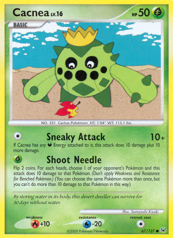 Cacnea (67/127) [Platinum: Base Set] | Exor Games Dartmouth