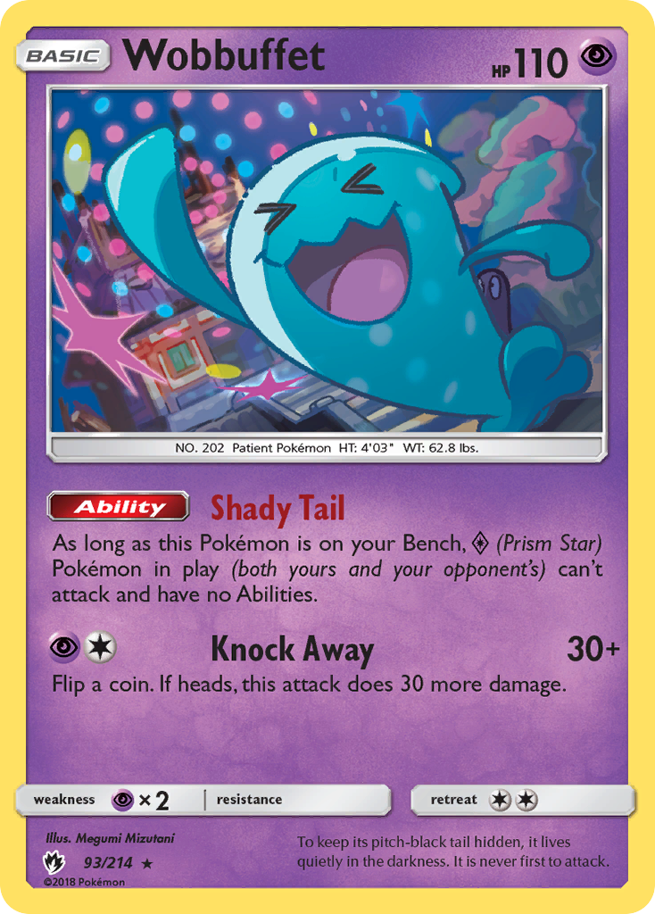 Wobbuffet (93/214) [Sun & Moon: Lost Thunder] | Exor Games Dartmouth