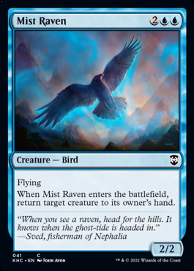 Mist Raven [Kaldheim Commander] | Exor Games Dartmouth